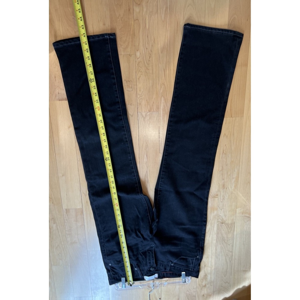 Paper Denim & Cloth Women's black Sophia Trouser jeans straight leg NWT mid-rise - Picture 7 of 12